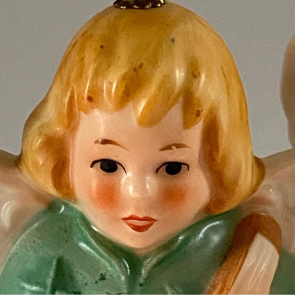 Goebel West Germany Angel Bells 1977 (2) & 1979 (1) Vintage Ceramic Collectible